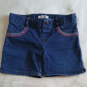 Lucky Brand Jean Shorts with Pink Accents